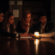 The girls reach out into the spirit realm.